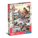 Clementoni Impossible Puzzle Robin and Holly Bushes 1,000 Pieces