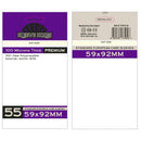 Sleeve Kings Board Game Sleeves Standard European 59mmx92mm 55 Sleeves per Pack