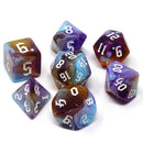 Die Hard Dice 7pc RPG Set - Amethyst Sunset