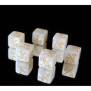 Die Hard Dice Negative 6pc Counter Set - Pearl for MTG