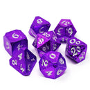 Die Hard Dice 7pc RPG Set - Voidreaver with Silver