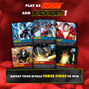 DC Deck Building Game Rivals Shazam! vs Black Adam Game