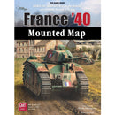 France 40 Mounted Map Game