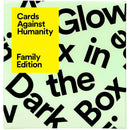 Cards Against Humanity Family Edition First Expansion Glow In The Dark Box Game