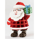 Incredibuilds Christmas Holiday Collection Santa Claus Toy