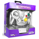 NGC Gamecube Wireless Wavedash 2.4GHZ Controller - Silver Game