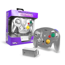 NGC Gamecube Wireless Wavedash 2.4GHZ Controller - Silver Game