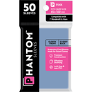 Phantom Sleeves: Pink Size 65mmx100mm - Gloss/Gloss 50