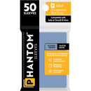 Phantom Sleeves: Gold Size 50mmx75mm - Gloss/Matte 50