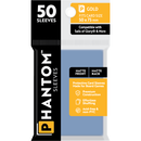 Phantom Sleeves: Gold Size 50mmx75mm - Matte/Matte 50