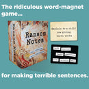 Big Potato Ransom Notes The Ridiculous Word Magnet Game