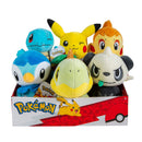 Pokemon Plush Assortment 8" 6 in the Assortment