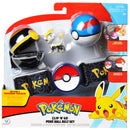Pokemon Clip n Go Pokeball Belt Set 4 in the Assortment Figurine