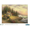 Harlington Thomas Kinkade PQ Pine Cove Cottage 1000 pieces