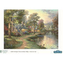 Harlington Thomas Kinkade PQ Hometown Lake 1000 pieces