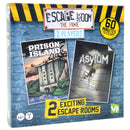 Escape Room the Game 2 Players - Prison Island and Asylum Game