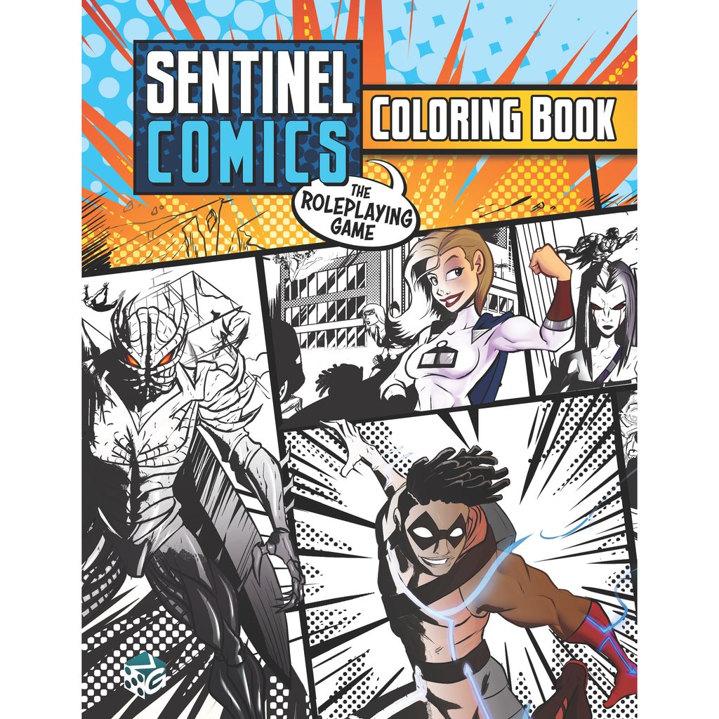 RPG Sentinels Comics - Coloring Book Game – SuperOffice