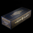 Roxley Iron Clays 100 Chips Printed Box Luxury Game Counters Brass Birmingham Lancashire Game