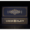Roxley Iron Clays 100 Chips Printed Box Luxury Game Counters Brass Birmingham Lancashire Game