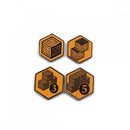 Laserox Inserts - Arkham Horror LCG Tokens Large Units -- Resource/Clue/Doom
