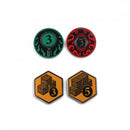Laserox Inserts - Arkham Horror LCG Tokens Large Units -- Resource/Clue/Doom