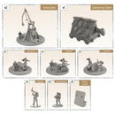 Time of Legends Joan of Arc Siege Equipment Expansion. Extra Miniatures