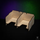 Laserox Inserts - Stackable Card Holder - Large 2 slot