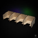 Laserox Inserts - Stackable Card Holder - Large 4 slot