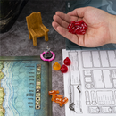 Healing Potion Markers & Dice - Set of 24 Dice & 15 Potions Tokens Game
