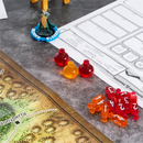 Healing Potion Markers & Dice - Set of 24 Dice & 15 Potions Tokens Game