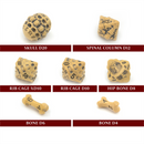 D7-Die Set Dice Skull & Bone Full 7 Dice Set - Ancient Bone Yellow