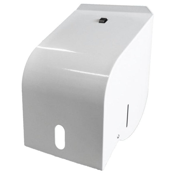 A&C Gentility Hand Roll Towel Dispenser White Metal AC-0103 AC-0103 - SuperOffice