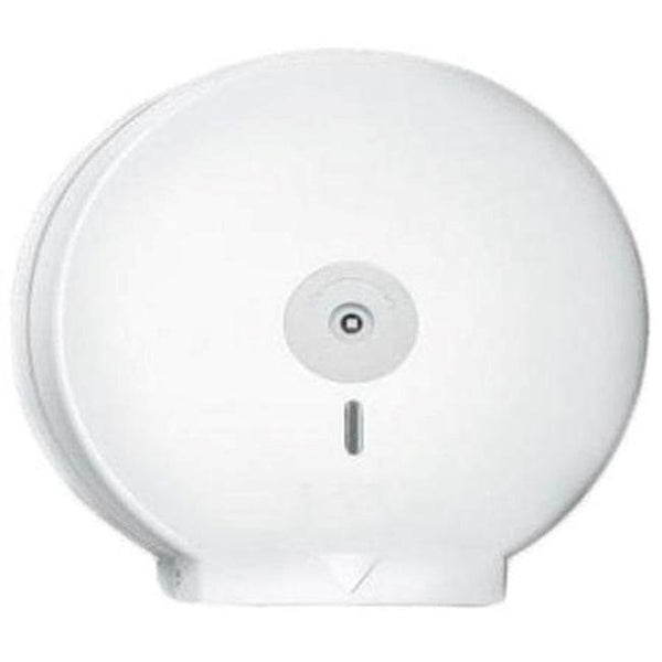 A&C Gentility Jumbo Toilet Roll Dispenser White AC-A606 AC-A606 - SuperOffice