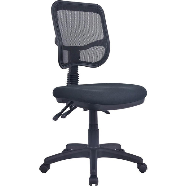 Aero Ergonomic Task Chair Mesh Back Black YS120 - SuperOffice
