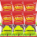 Allens Cheekies Chocolate Flavoured Jelly Babies 6 Pack 1.3kg Bulk Bags 227461 (6 Pack) - SuperOffice