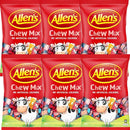 Allens Chew Mix Lollies Sherbies Milko Chews RedRipperz 6 Pack 830g Bulk Bags 659553 (6 Pack) - SuperOffice