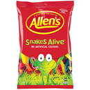 Allens Snakes Alive Lollies Australian Made 1.3Kg 6 Pack BULK 109108 (6 Pack) - SuperOffice