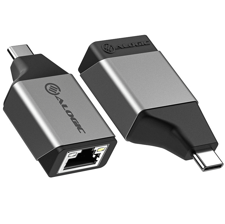 Alogic Ultra Mini USB-C to RJ45 Gigabit Ethernet Internet Adapter Dongle MacBook Surface Pro ULCGEMN-SGR - SuperOffice