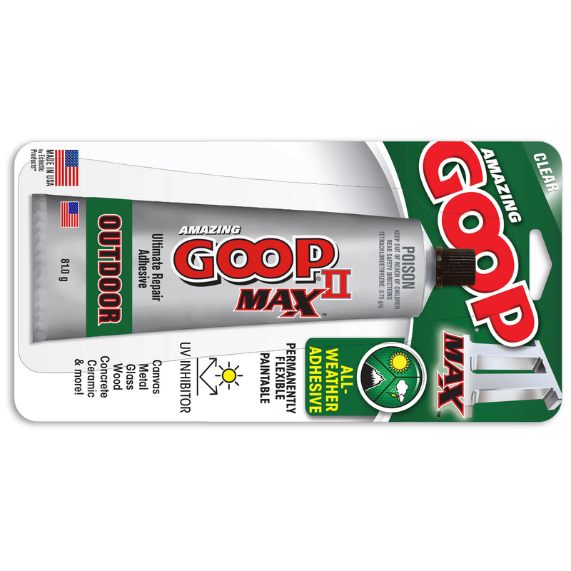 Amazing GOOP II MAX All Weather Adhesive Glue Contact 81g Pack 2 AG42100 (2 Pack) - SuperOffice