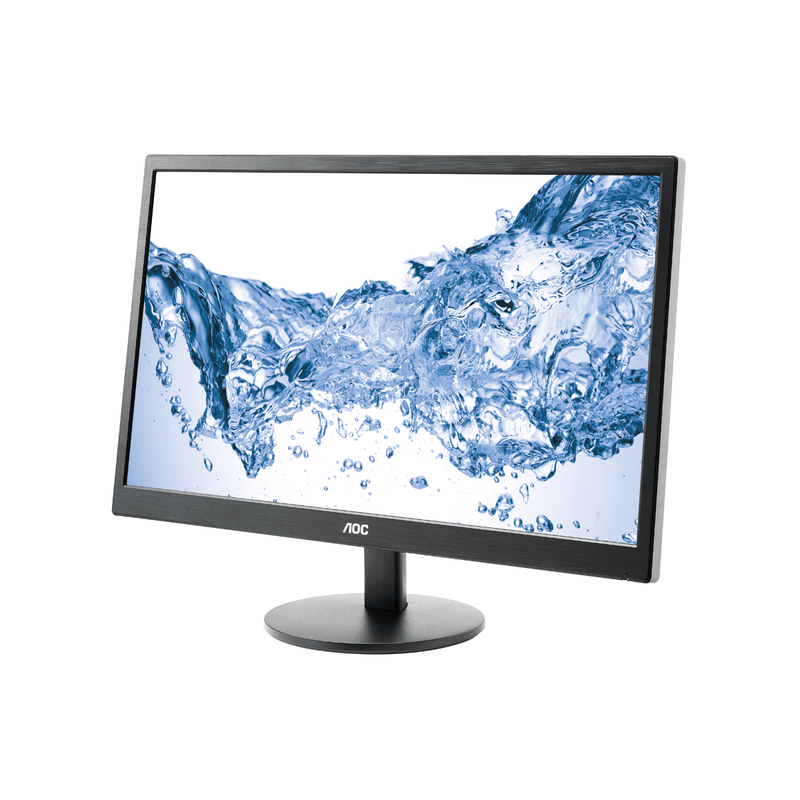 Aoc E2470Swh 23.6 Inch Full Hd Computer Monitor Hdmi/Dvi/Vga With Tilt And Speakers Black E2470SWH/75 - SuperOffice