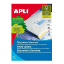 Apli 2422 General Use Labels Round Corners 4Up 99.1 X 139.0Mm A4 White 100 Sheets 902422 - SuperOffice