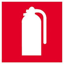 Apli Fire Extinguisher Sign Self Adhesive 900435 - SuperOffice