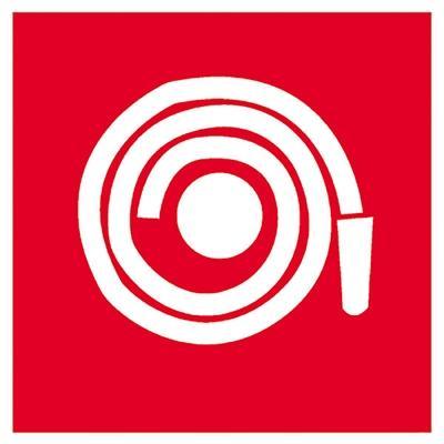 Apli Fire Hose Self Adhesive Sign 900429 - SuperOffice
