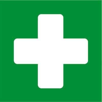 Apli First Aid Self Adhesive Sign 114 X 114 Mm 900426 - SuperOffice
