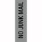 Apli No Junk Mail Self Adhesive Sign Silver 900417 - SuperOffice