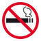 Apli No Smoking Self Adhesive Sign 900425 - SuperOffice