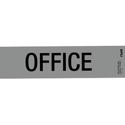 Apli Office Self Adhesive Sign Silver 900420 - SuperOffice