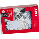 Apli Strung Tickets Tags 13x34mm White Box 1000 900386 - SuperOffice