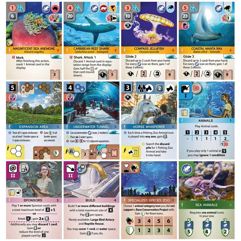 Ark Nova Marine Worlds Tabletop Strategy Game Expansion | SuperOffice