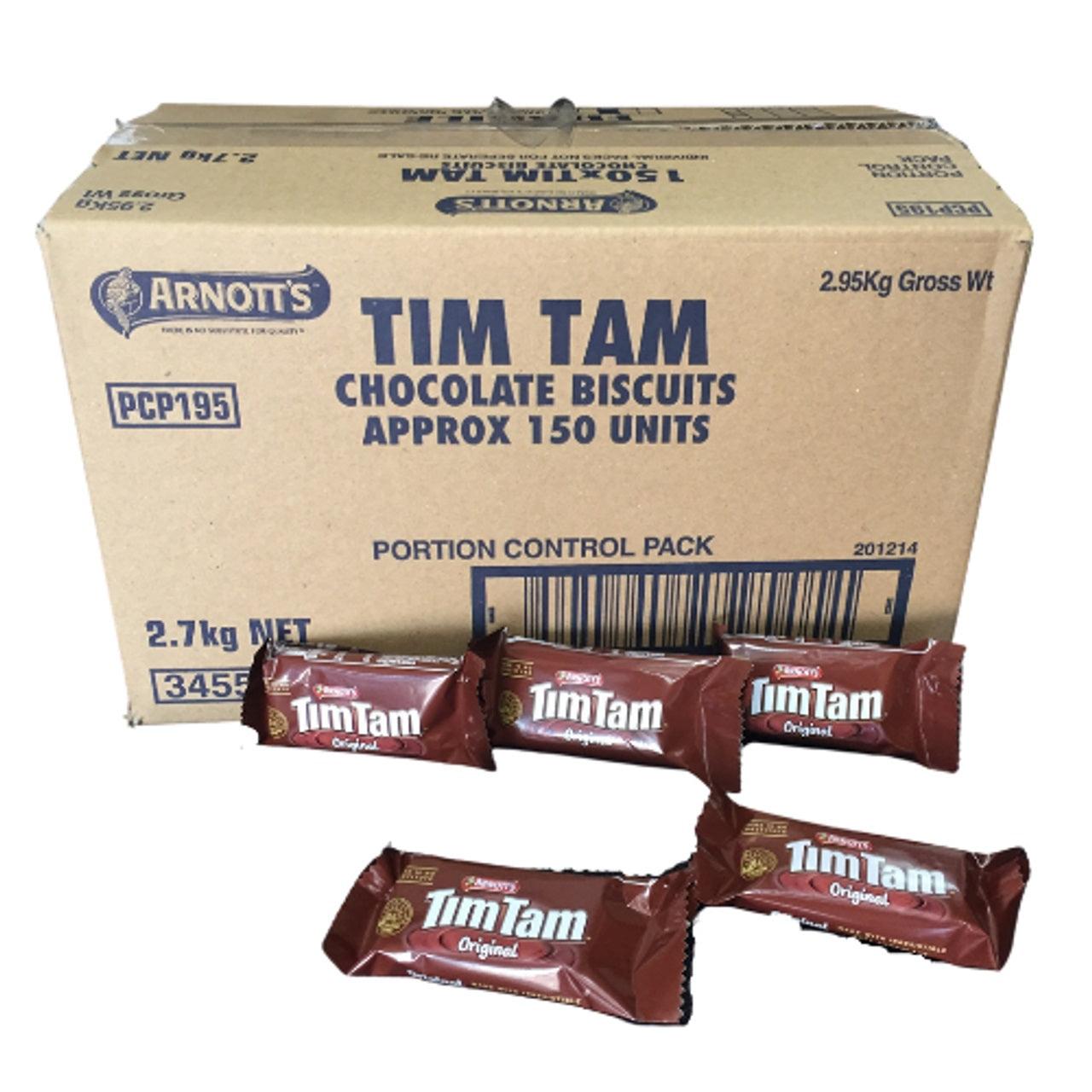 Arnott s Individual Tim Tams 150 Portions Packs Bulk Box SuperOffice Arnott s Individual Tim Tams 150 Portions Packs Bulk Box SuperOffice